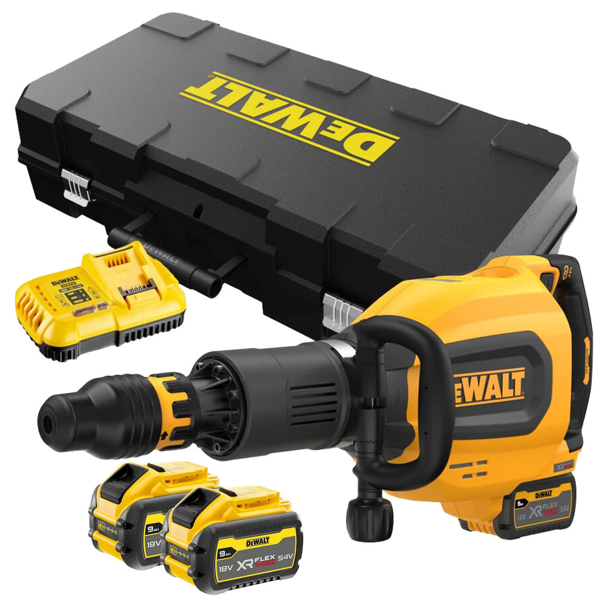 DCH911X3-QW Κρουστικό Σκαπτικό Μπαταρίας 54V με SDS Max