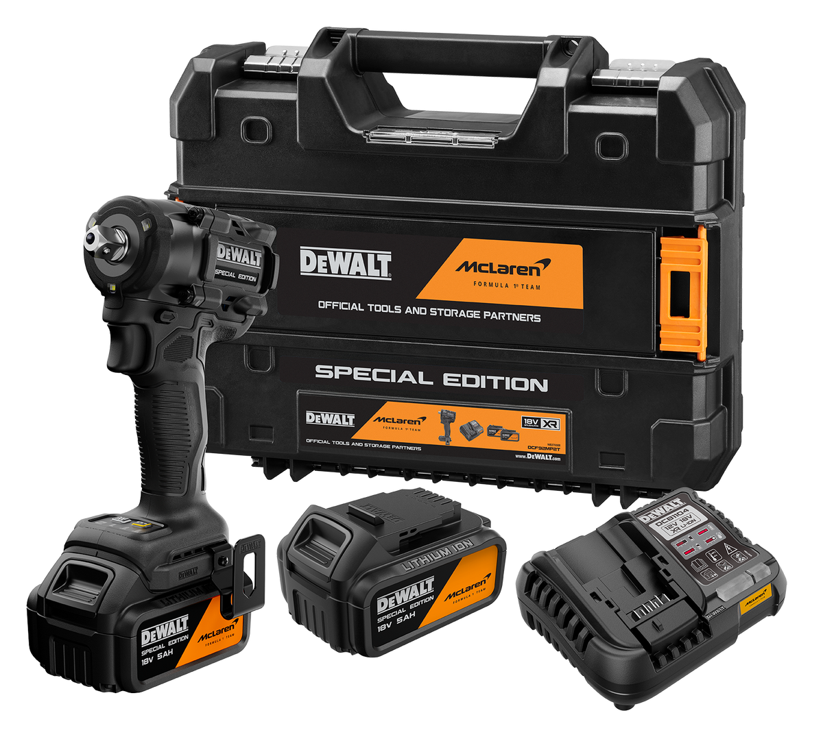 DCF92MP2T 18V XR McLAREN 1/2"  COMPACT ΜΠΟΥΛΟΝΟΚΛΕΙΔΟ  ΥΨΗΛΗΣ ΡΟΠΗΣ