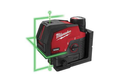 M12CLLP-301C   ΠΡΑΣΙΝΟ LASER ΣΤΑΥΡΟΥ & 2 ΣΗΜΕΙΩΝ